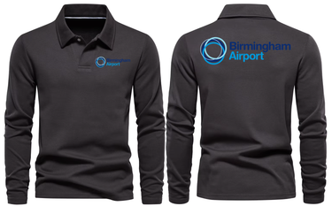 BIRMINGHIM AIRPORT LONG SLEEVE POLO